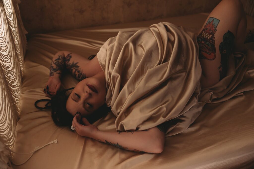 Boudoir Tattoo Model