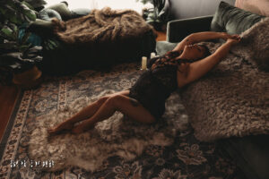 self-love boudoir photography