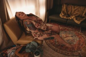 Boudoir Tattoo Model